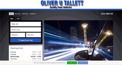 Desktop Screenshot of olivertallett.co.uk